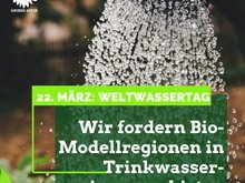 Die GRÜNEN in MV fordern Bio-Modellregionen in Trinkwassereinzugsgebieten.