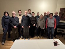 Gruppenbild der anwesenden Mitglieder des Kreisverbands bei der Hauptversammlung