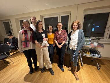 Der Vorstand und Jana Klinkenberg