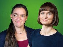 Claudia Müller, Mittelstandsbeauftragte der Bündnisgrünen Bundestagsfraktion, und Claudia Schulz, Landesvorsitzende der GRÜNEN MV, begrüßen den Schutzfond des Landes.